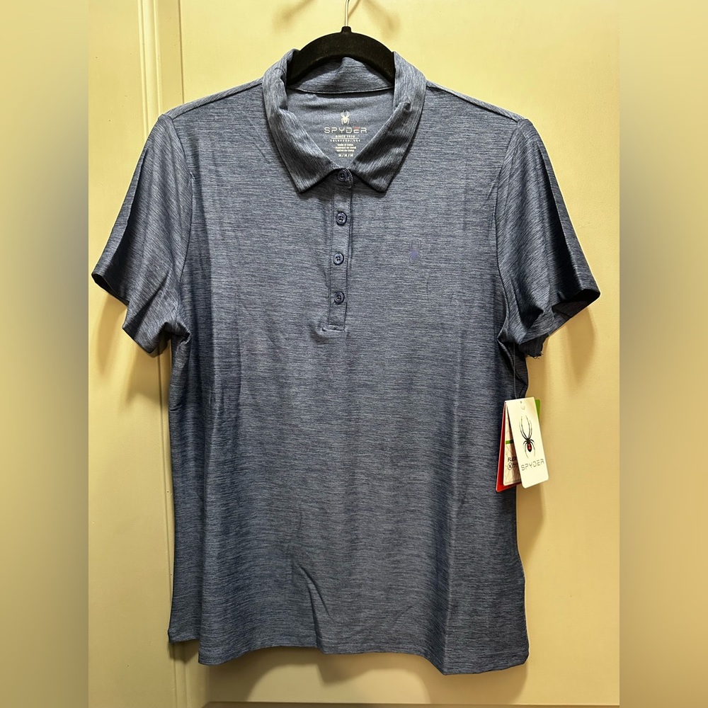 Spyder Size M Women’s Weekender Navy Blue Jersey NWT